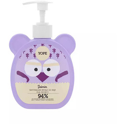 Yope, naturalne mydło dla dzieci, Jaśmin, 400ml