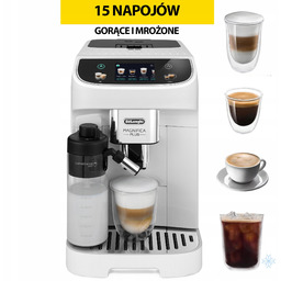 Ecam 320.60 W DeLonghi Magnifica Plus biały ekspres