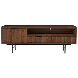 Szafka RTV Edison Brown Warmia Walnut 150 cm