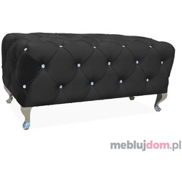 Ławka z kryształkami Hestia Signal Bluvel 19 czarny