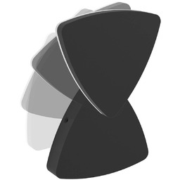 EGLO Kinkiet zewnętrzny Pedersano, czarny, aluminium, nowoczesny