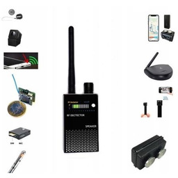 WYKRYWACZ Podsłuchów, Lokalizatorów GPS, Kamer, Mikrokamer WiFi, Pluskiew