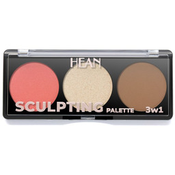 HEAN Sculpting Palette 3w1 Paleta do Konturowania Twarzy