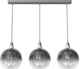 MILAGRO MLP8322 Lampa wisząca MONTE SILVER 3xE27
