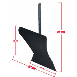 Pług jednoskibowy glebogryzarka Weima WM500 Cedrus Hortmasz Holida