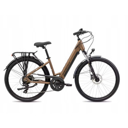 Rower elektryczny Proeco (by Romet) Wave 1.0 brązowy