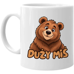 Duży Miś - kubek na prezent