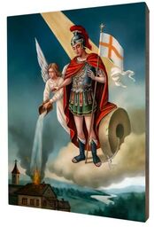 Ikona religijna świętego Floriana