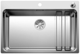 BLANCO 524274 ETAGON 700-IF/A zlewozmywak Stal polerowana, korek