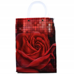 Kwiaty Mocna Torebka Prezentowa Foliowa Wytrzymała 26X32Cm Różne