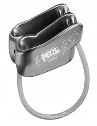 Przyrząd asekuracyjno-zjazdowy Petzl Verso grey/gris