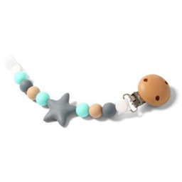 BABYONO 719/01 Zawieszka do smoczka silikonowa