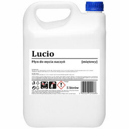 Płyn do mycia naczyń LUCIO miętowy 5 l