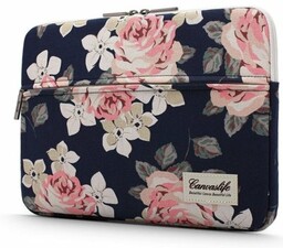 CANVASLIFE SLEEVE LAPTOP 15-16 NAVY ROSE