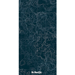 Ręcznik szybkoschnący dwustronny Dr.Bacty 70x140  Map