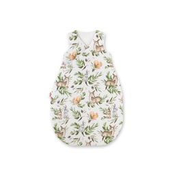 Śpiworek niemowlęcy BABY zaokrąglony - woodland green