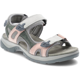 McKeylor Sandały damskie, cholewka ze skóry naturalnej regulowane