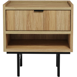 Stolik nocny Edison Hikora