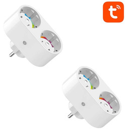 Podwójne inteligentne gniazdko WiFi Gosund SP211, 2 sztuki
