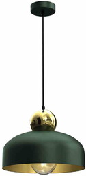 MILAGRO MLP7694 Lampa Wisząca HARALD GOLD/GREEN 1xE27