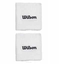 Frotki tenisowe Wilson Wristband białe