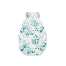Śpiworek niemowlęcy BABY zaokrąglony - eucaliptus mint