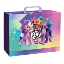 Teczka z rączką A4 9cm My Little Pony