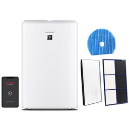 SHARP Oczyszczacz powietrza UA-KIN52E-W Plasmacluster Ion 25000 Biały