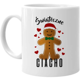 Świąteczne ciacho - kubek na prezent
