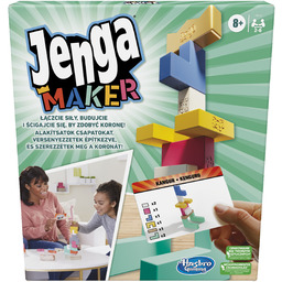 Gra zręcznościowa Jenga Maker Hasbro F4528 wersja polska