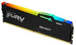 Kingston FURY Beast RGB DDR5 8GB 4800 Czarny
