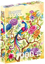 Puzzle 1000 Bajkowy ptak - Enjoy