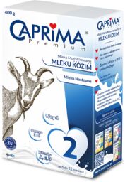 Caprima Premium 2, mleko następne oparte na mleku