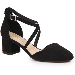 Sandały damskie z paseczkami czarne Sergio Leone SK824