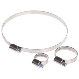 Opaska ślimakowa fi 100-120 mm skręcana