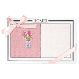 Home 1961 Zestaw ścierek kuchennych 50x70 Home różowy