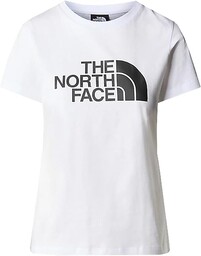 The North Face Damskie S/S Easy Koszulka White