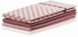 DecoKing Ścierka kuchenna Louie róża, 50 x 70