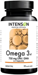 INTENSON Omega3 500mg EPA + 250mg DHA suplement