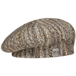 Beret z Dzianiny Casona by McBURN, beżowy, One