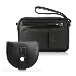 Zestaw Dla Niego Zup-65-Bl: Skórzana Saszetka Do Ręki