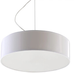Lampa wisząca ARENA 35 biała SL.0117 - Sollux