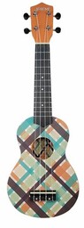 JEREMI Ukulele S3-KP Sopran Wielokolorowy
