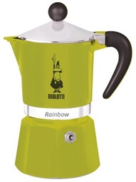BIALETTI Kawiarka Rainbow Espresso Maker (kolor zielony)