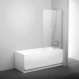 RAVAK ścianka wannowa PVS1 -80 cm Polerowane aluminium