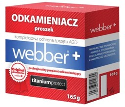 WEBBER Odkamieniacz do czajników i ekspresów 165 g