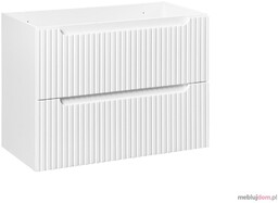 Szafka pod umywalkę NOVA WHITE 82-2S Biały, 80