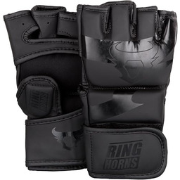 Ringhorns Unisex''s Charger Mma rękawiczki, czarne/czarne, małe