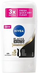 NIVEA Dezodorant w sztyfcie damski BLACK & WHITE