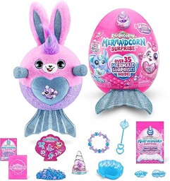 Rainbocorns Seria 7 Króliczek Mermaidcorn Surprise Pluszak, Wielokolorowy,
